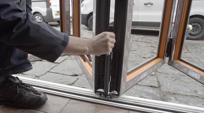 install bifold doors