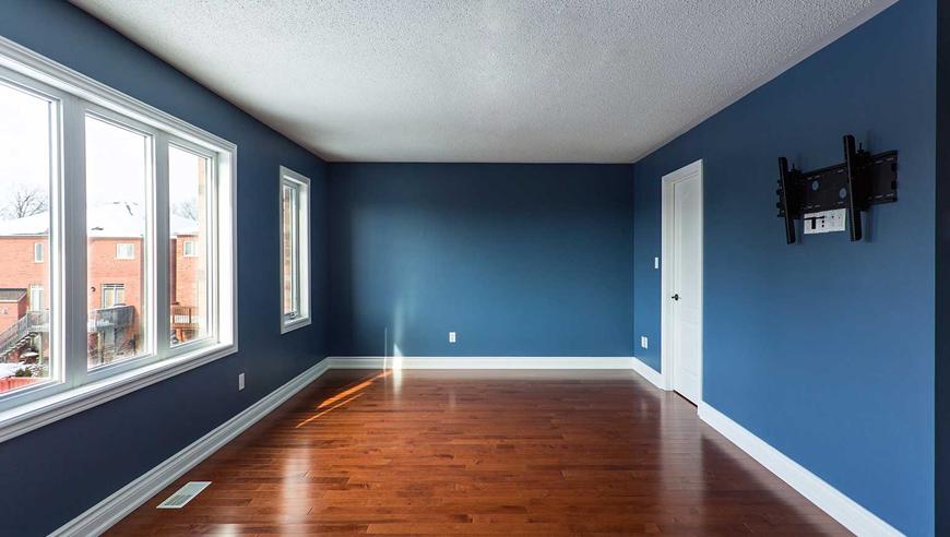 living room paint cost