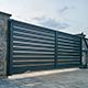 Electric sliding gates