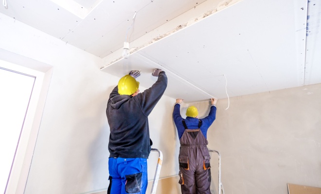 suspended ceiling installation