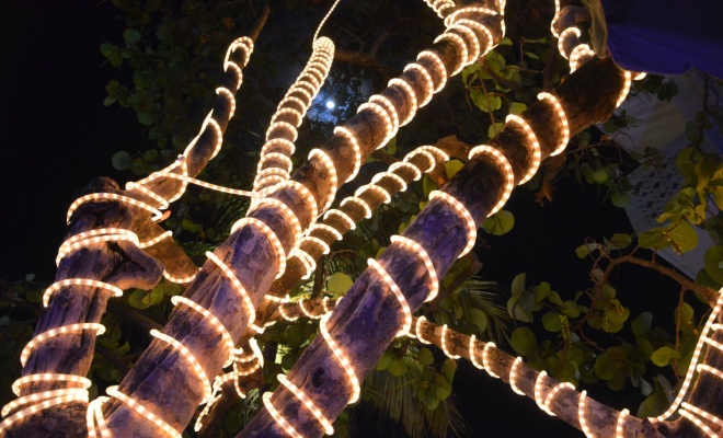 wired rope lights